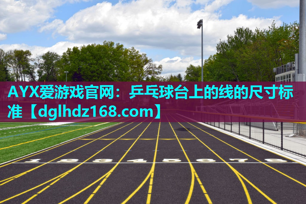 乒乓球台上的线的尺寸标准 乒乓球台上的线的尺寸标准